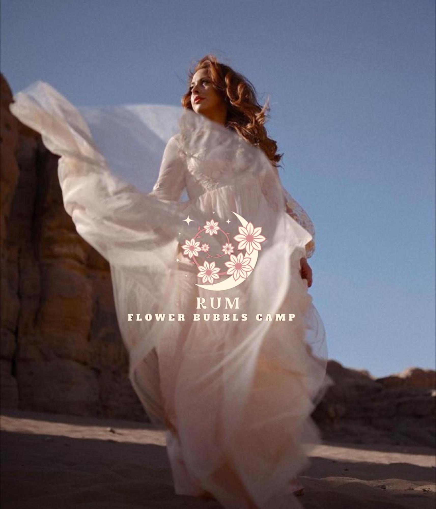 Rum Flower Bubbles Luxury Camp Wadi Rum Exterior foto